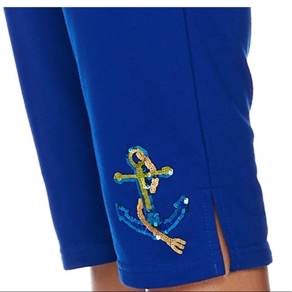 Quacker Factory 2x Sequined Nautical Summer T-Shi… - image 6